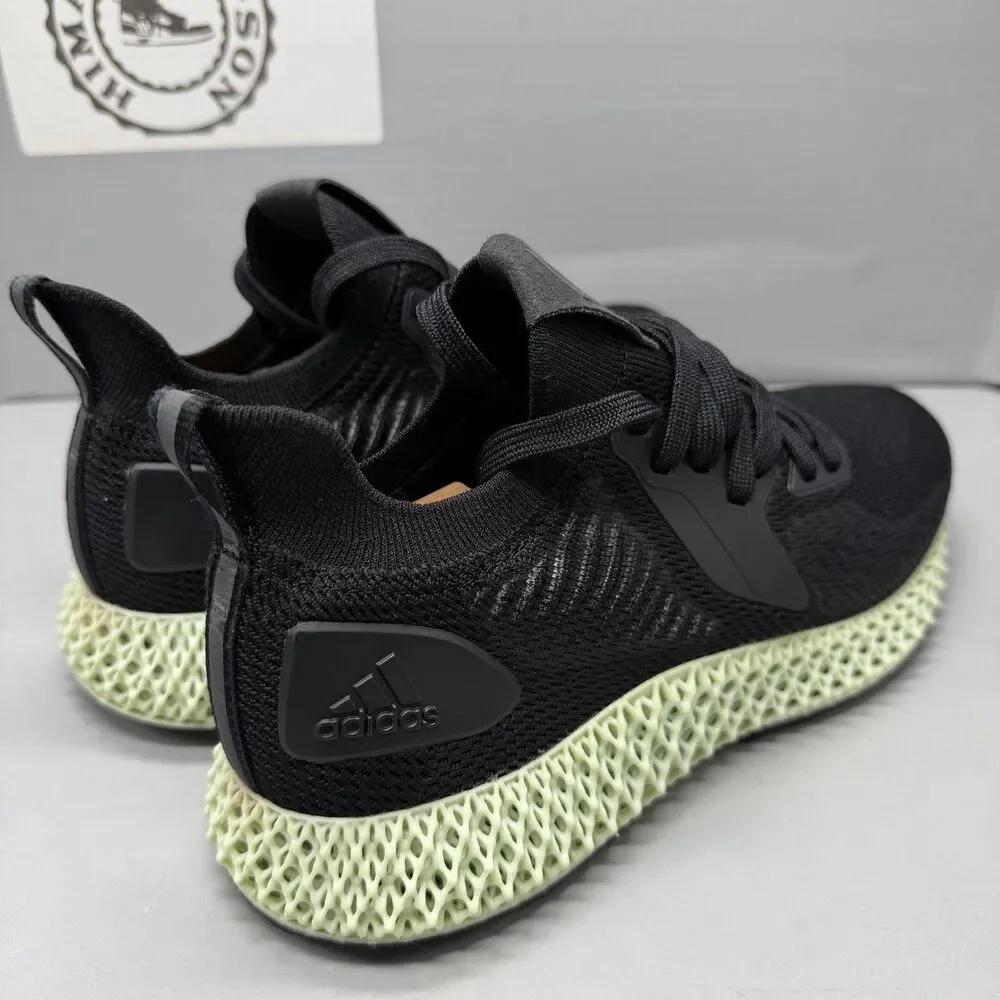 Adidas Alphaedge 4D Parley Black Green Running Shoes Men’s Size 7.5 EF3453